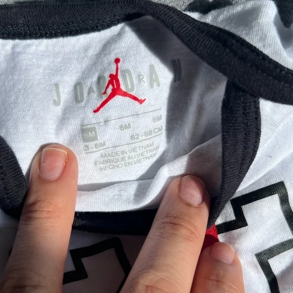 Jordan Baby One Piece Bodysuits Set Of 8 | 3-6M - Picture 3 of 12